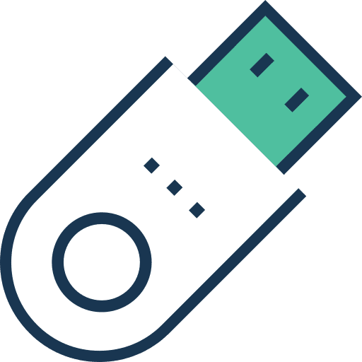 Pendrive computing pendrive electronics icon