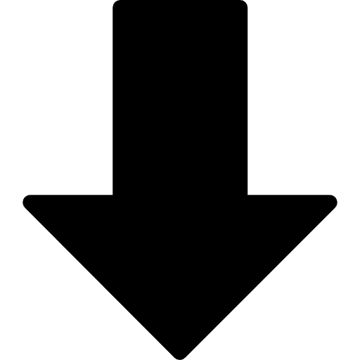 Down arrow down lower arrow icon