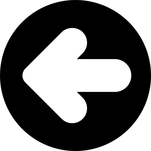 Left arrow return on investment arrows return icon