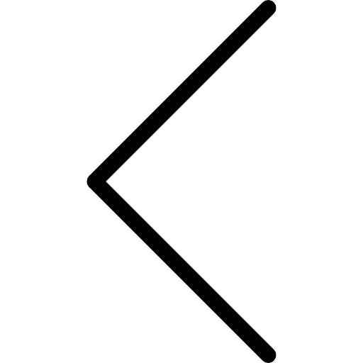 Left arrow return multimedia option left arrow icon