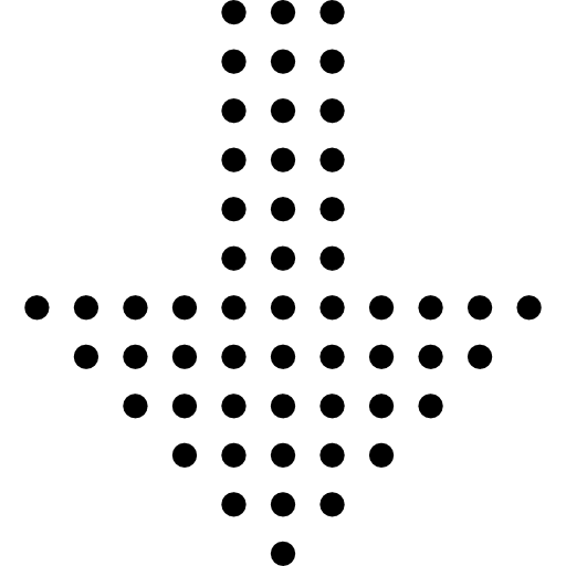 Down arrow download direction multimedia option icon