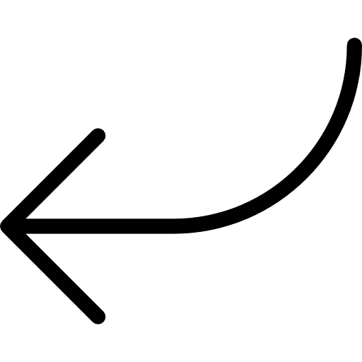 Left arrow direction previous left arrow icon