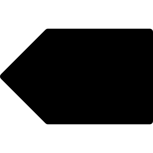 Left arrow return multimedia option arrows icon