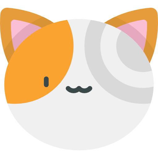 Cat cute animals smileys icon