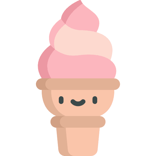 Ice cream sweet food and restaurant summer icon Ice cream sweet food and restaurant summer icon