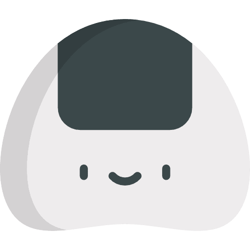 Onigiri japan asian snack icon Onigiri japan asian snack icon