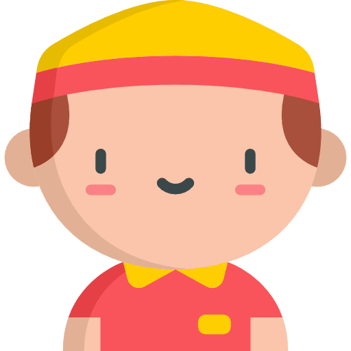 Barman avatar food and restaurant waiter icon Barman avatar food and restaurant waiter icon