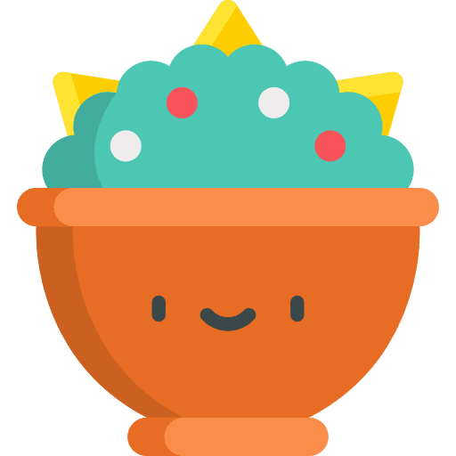 Guacamole food mexico typical icon Guacamole food mexico typical icon