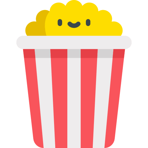Popcorn snack popcorn cinema icon Popcorn snack popcorn cinema icon