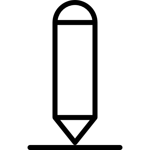 Pencil draw tools and utensils edit icon Pencil draw tools and utensils edit icon