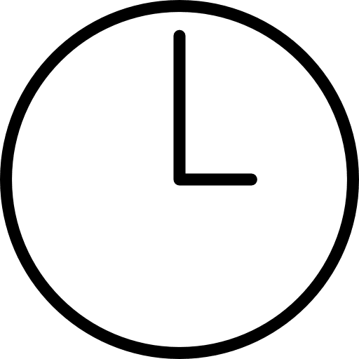 Wall clock time and date watch wall clock icon Wall clock time and date watch wall clock icon