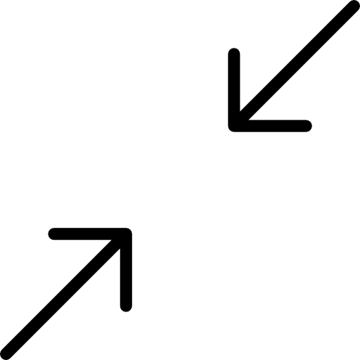 Minimize multimedia option arrows interface icon Minimize multimedia option arrows interface icon