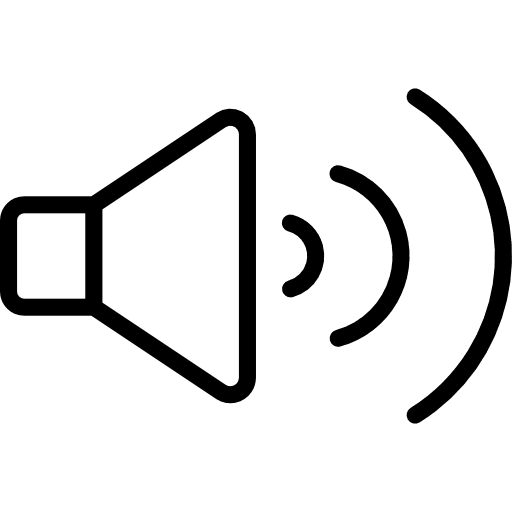 Speaker music and multimedia speaker interface icon Speaker music and multimedia speaker interface icon