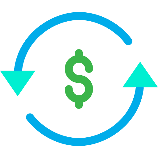 Dollar currency cash dollar icon