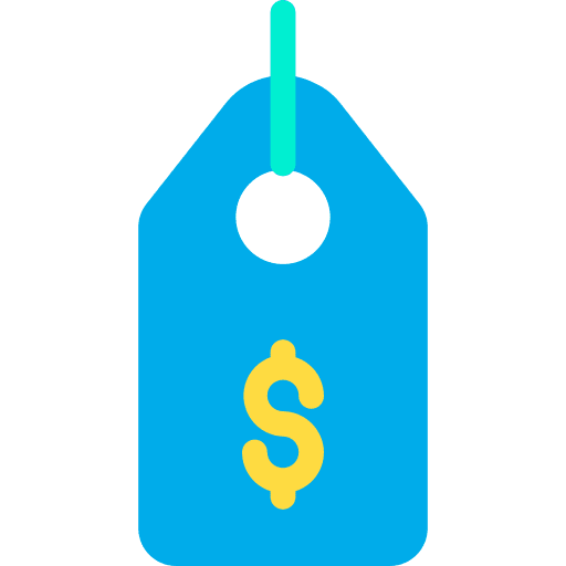 Dollar tag business and finance shopping price tag icon