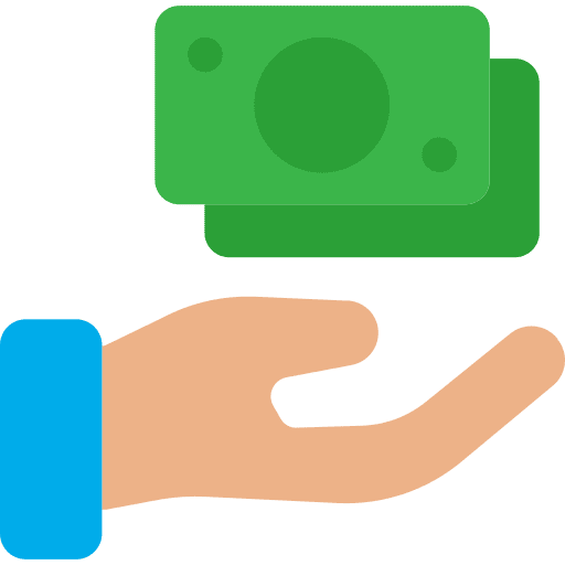 Get money profit money business icon