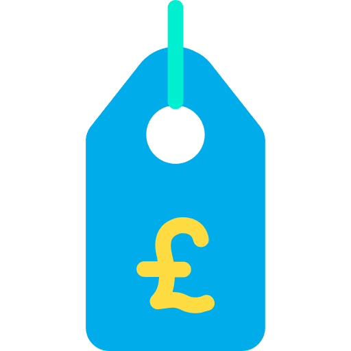 Price tag business and finance interface shopping icon