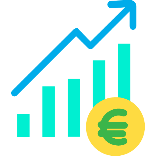 Profits economy statistics profits icon