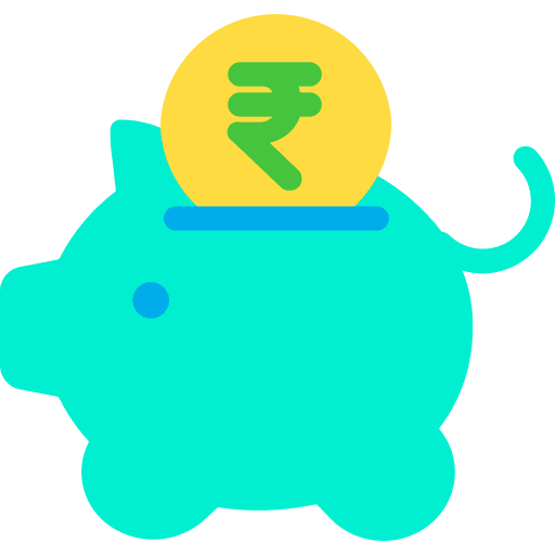 Piggy bank funds piggy bank money icon