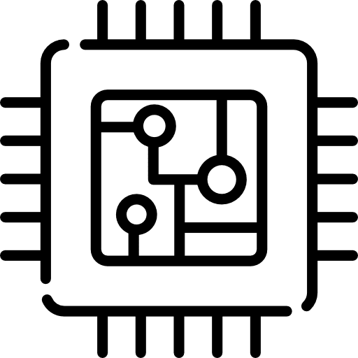 Cpu technology electronic electronics icon