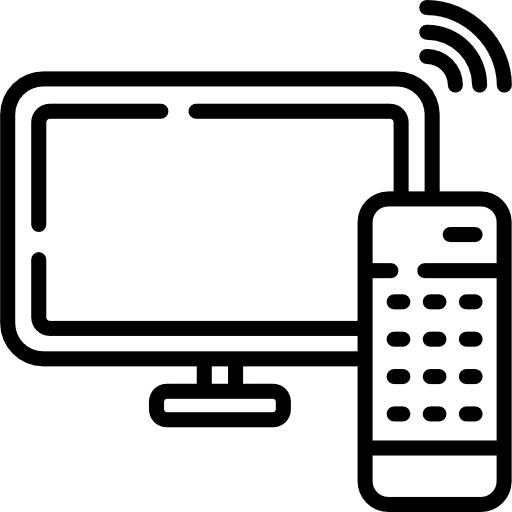 Television television electronics screen icon