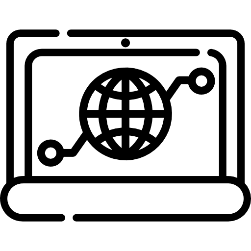 Laptop technology electronics computer icon Laptop technology electronics computer icon