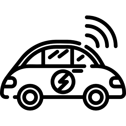 Smart car automobile transport smart icon Smart car automobile transport smart icon