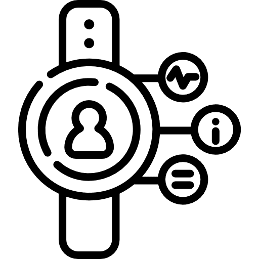 Smartwatch smartwatch technology multimedia icon Smartwatch smartwatch technology multimedia icon