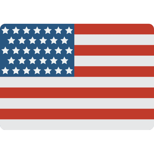 United states of america country flags world icon