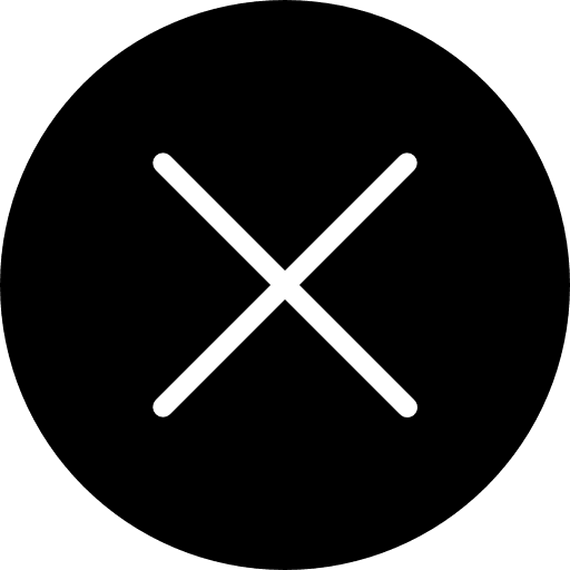 Cancel forbidden interface close icon Cancel forbidden interface close icon