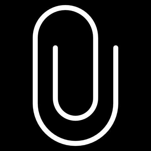 Clip school material office material attach icon