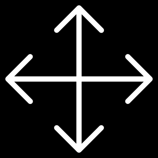 Maximize option ui expand four arrows icon Maximize option ui expand four arrows icon