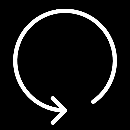 Reload refresh multimedia option directional icon Reload refresh multimedia option directional icon