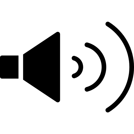 Speakers interface audio volume icon Speakers interface audio volume icon