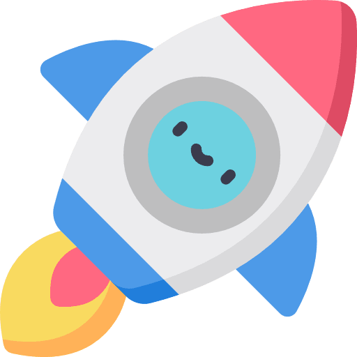 Rocket rocket transport rocket ship icon