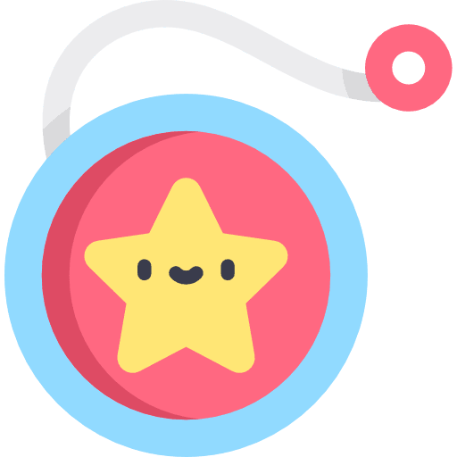 Yoyo hobbies and free time childhood toy icon