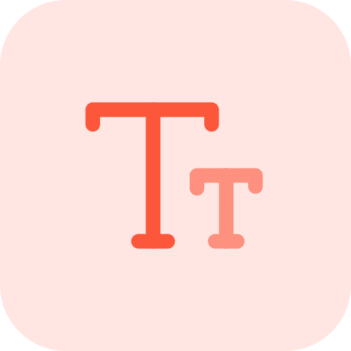 Font ui edit tools interface icon