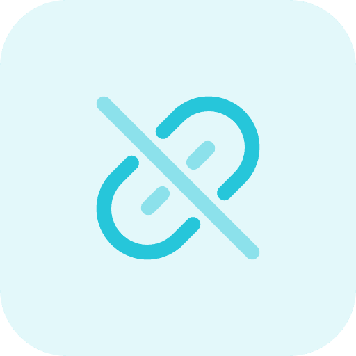 Link interface chain link icon