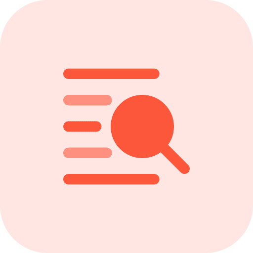 Search text text lines interface icon