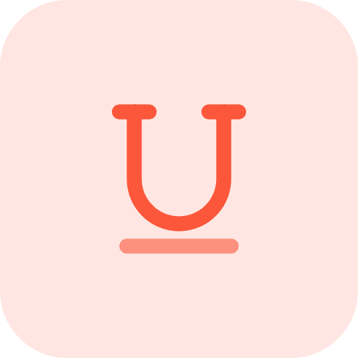 Underline underline tool interface text format icon