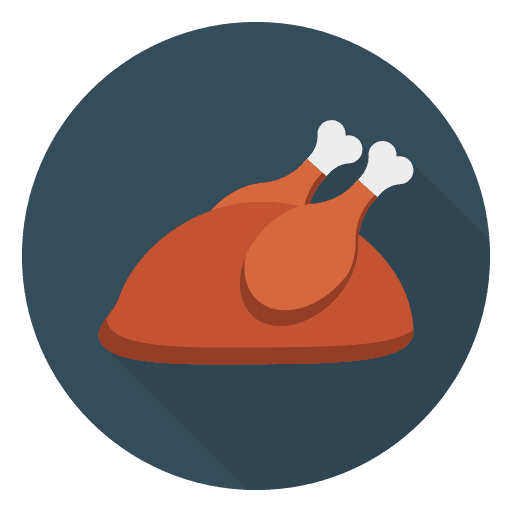 Roast chicken gastronomy food food and restaurant icon