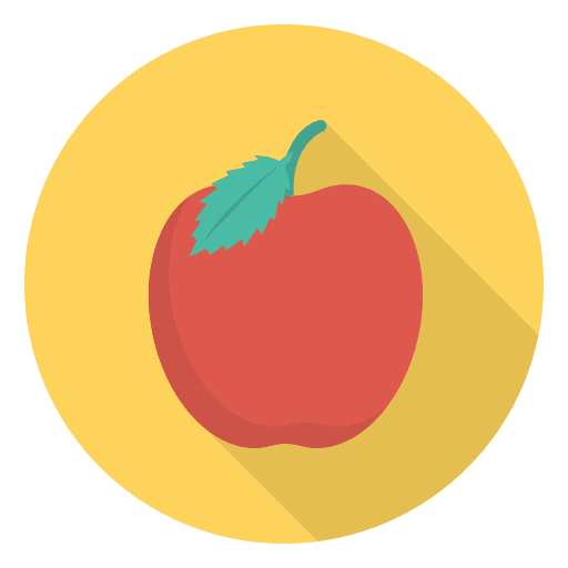 Apple healthy food apple food and restaurant icon