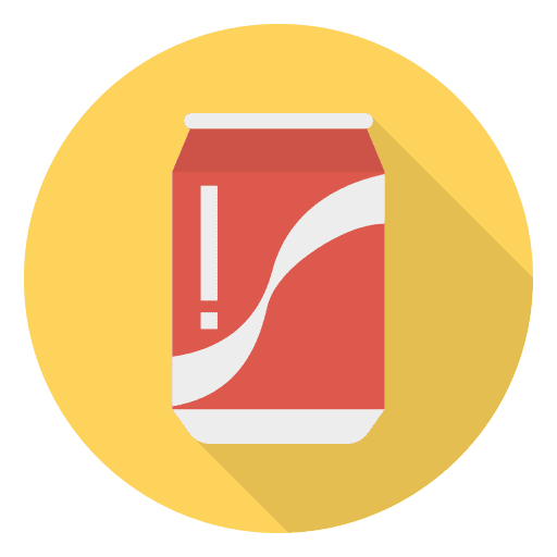 Can soft drink cola food and restaurant icon
