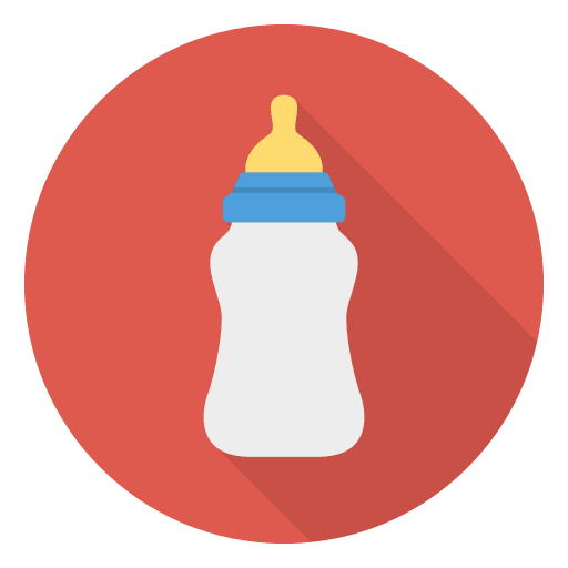 Feeder nursery children nursing icon