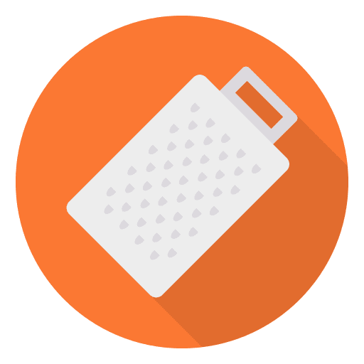 Grater kitchen grater tools and utensils icon