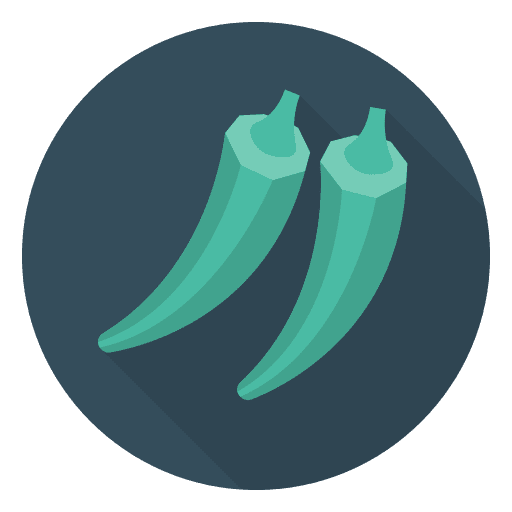 Green chili pepper diet vegetarian vegetables icon