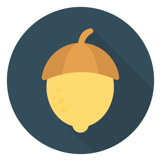 Hazelnut food and restaurant vegan vegetarian icon