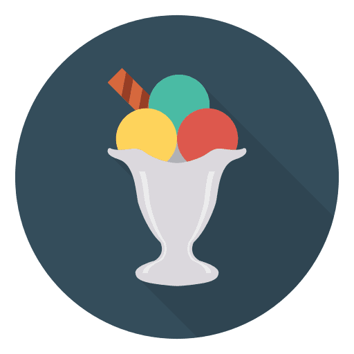 Ice cream ice cream food and restaurant summertime icon