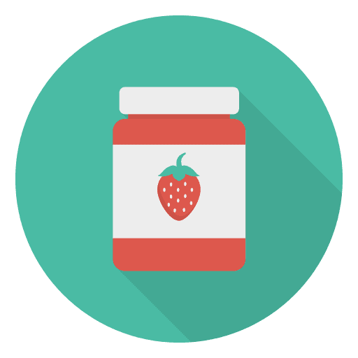 Jam food nutrition jar icon
