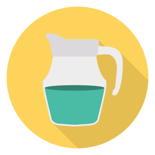 Jug kitchenware food and restaurant jug icon